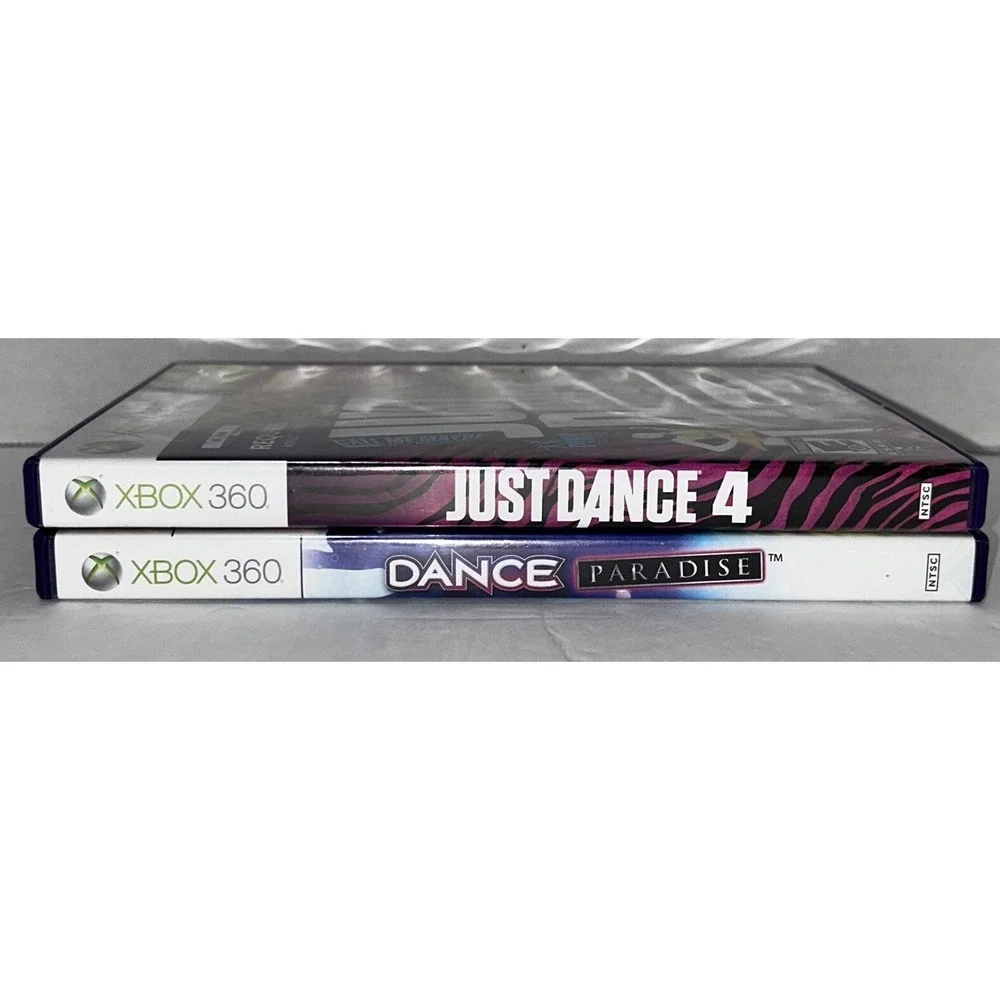 Kinect Xbox 360 Just Dance 4 Xbox‎ 360 Dance Paradise Complete W/Manuals